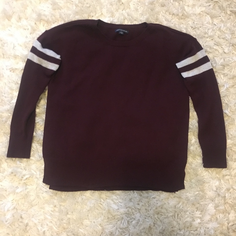 🧞‍♀️ Cotton-Wool blend varsity sweater 🧞‍♀️